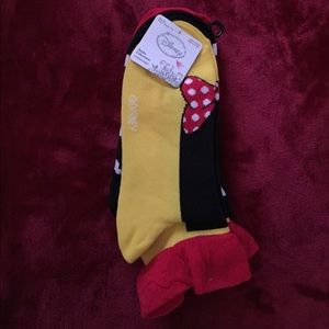 3 pair Disney Mickey and Minnie Socks